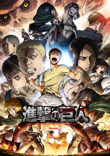 Shingeki no Kyojin 2 Sub Español [BD] [12-12] [Mega-Mediafire-Google Drive] [HDL-HD-FHD]